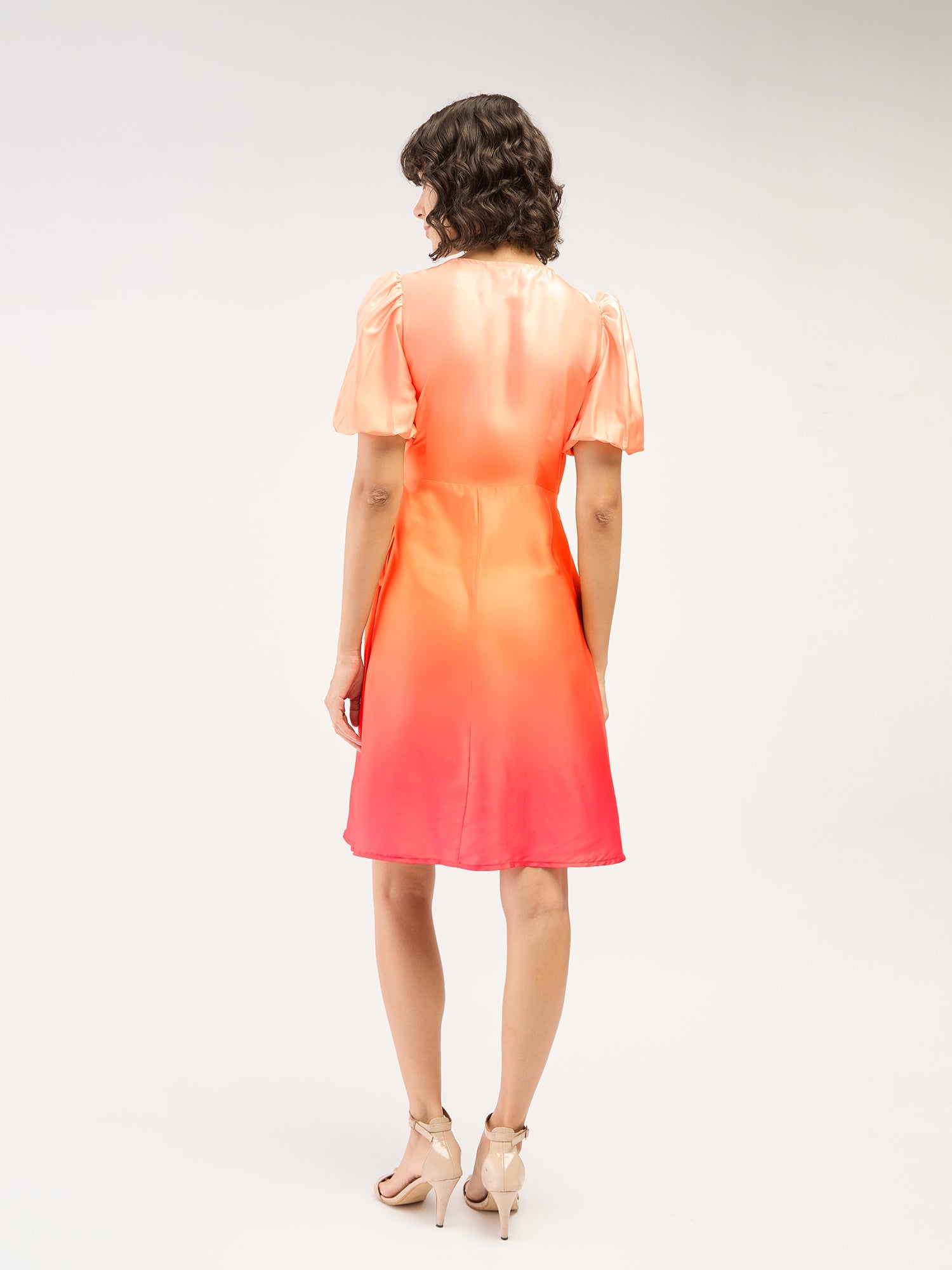 Havana Ombre Wrap Dress - Multicolor