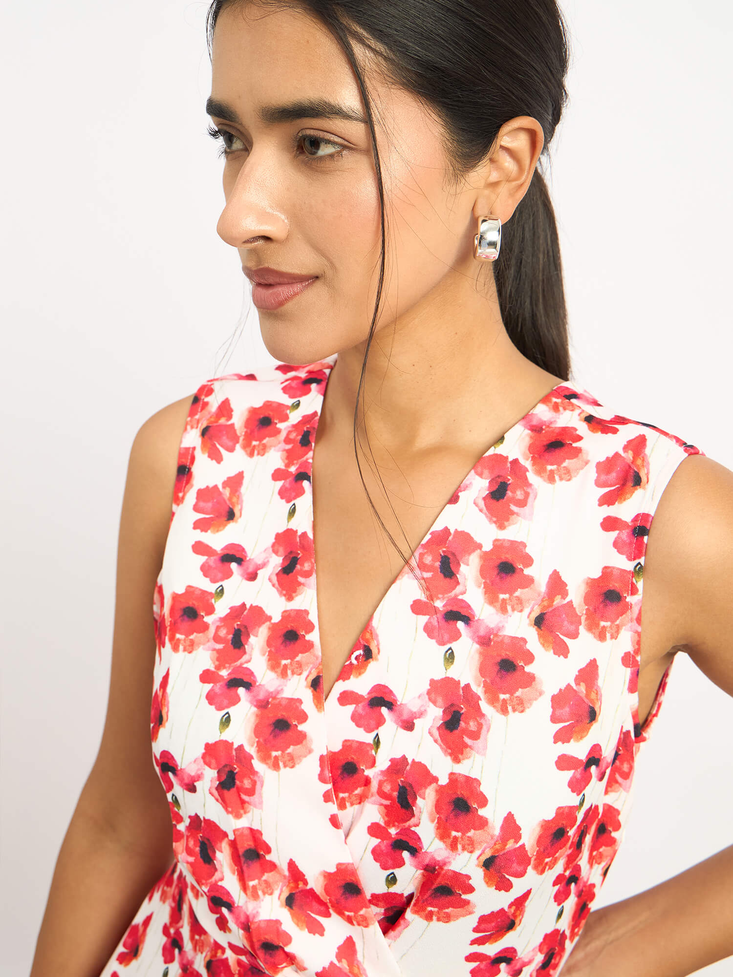 Loveline Fit and Flare Dress - Multicolor
