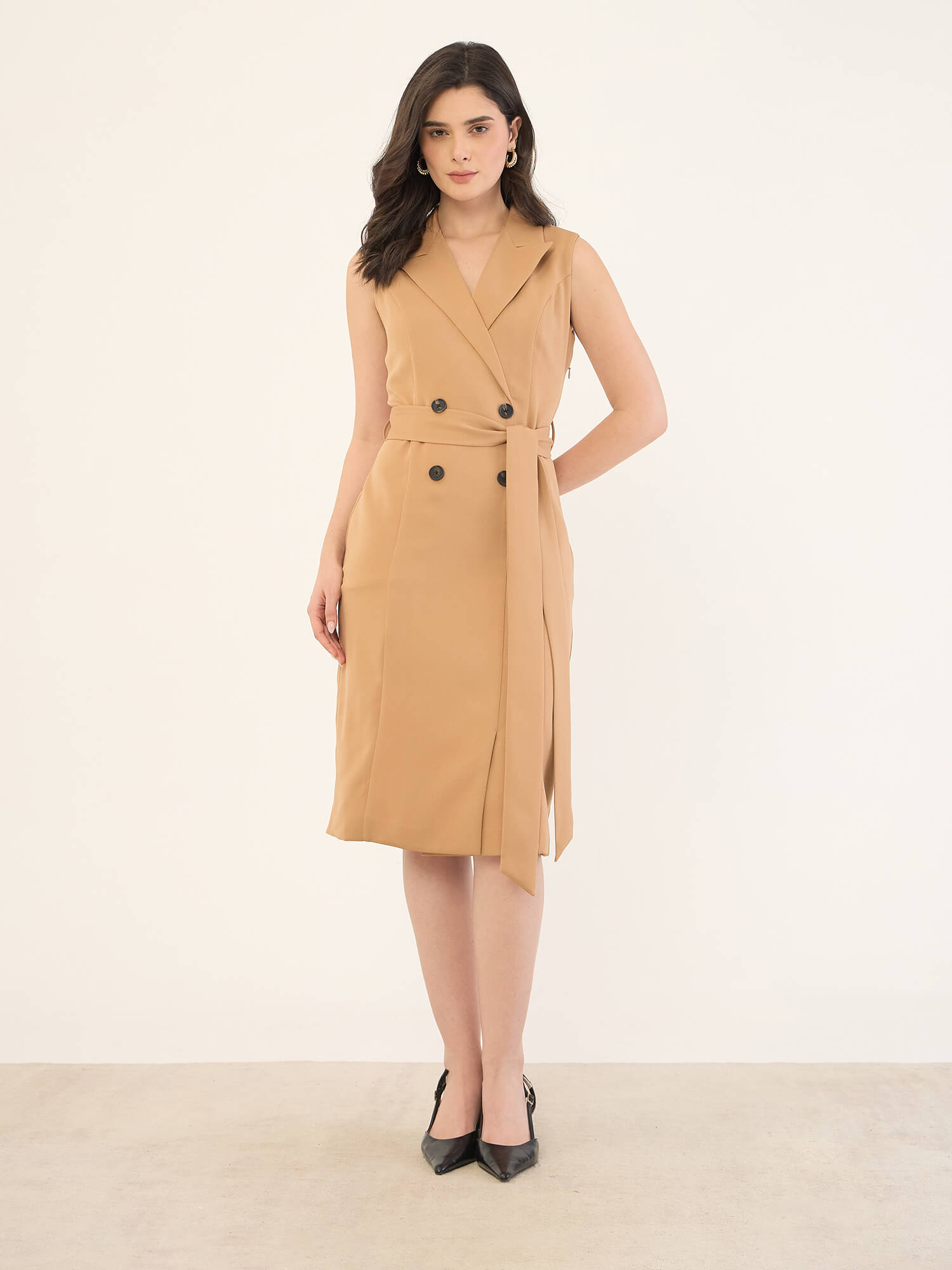 double breasted dress Buy Viking Faux Blazer -Beige Color | Dress for Women Spring Summer 23 Effortlessly Stylish: The Art Color:Navy Colorful Shapes and dance floors