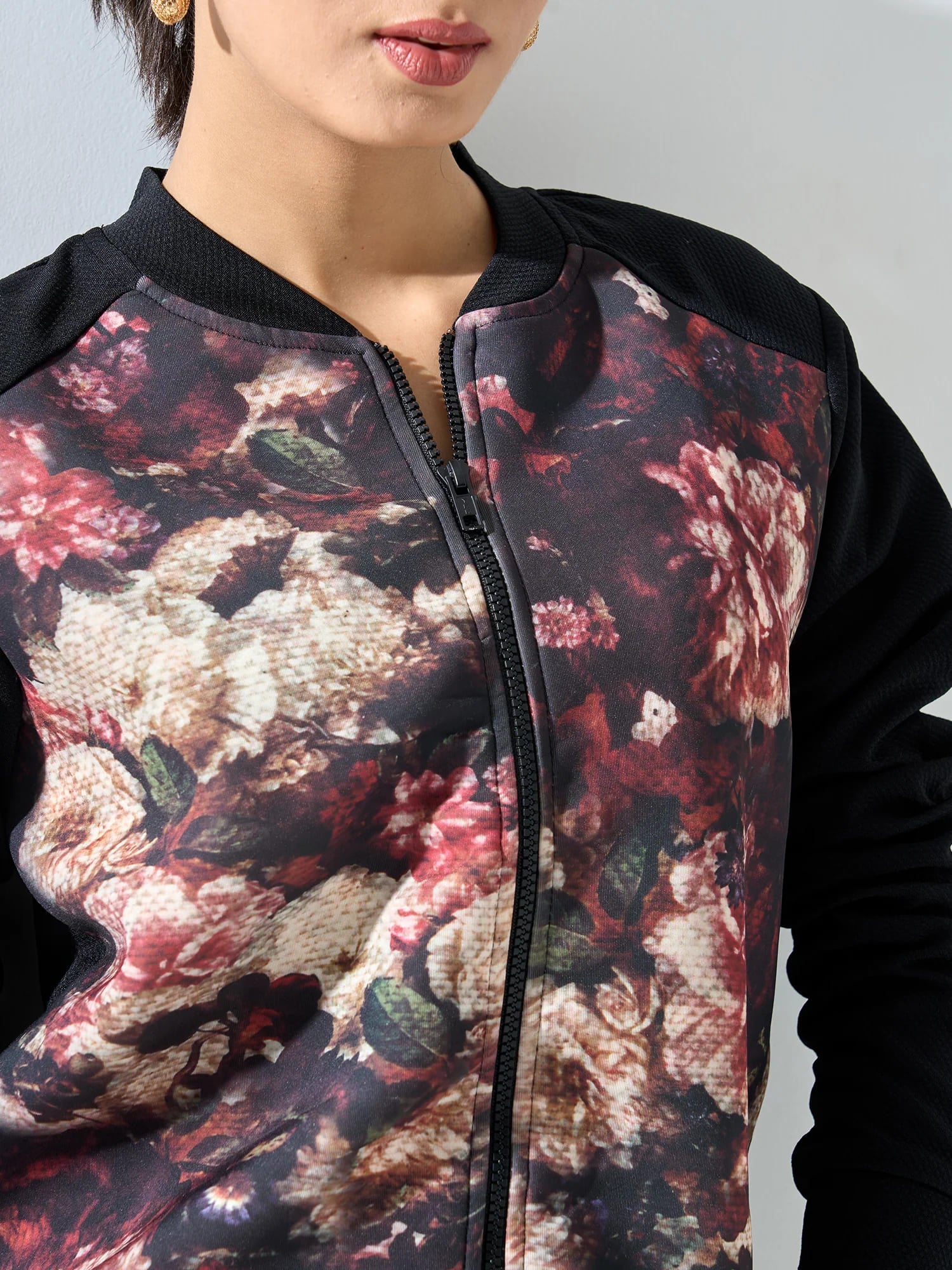 Franny Floral Bomber Jacket - Multicolor