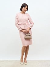 Susie Button Down Short Jacket-Blush Pink