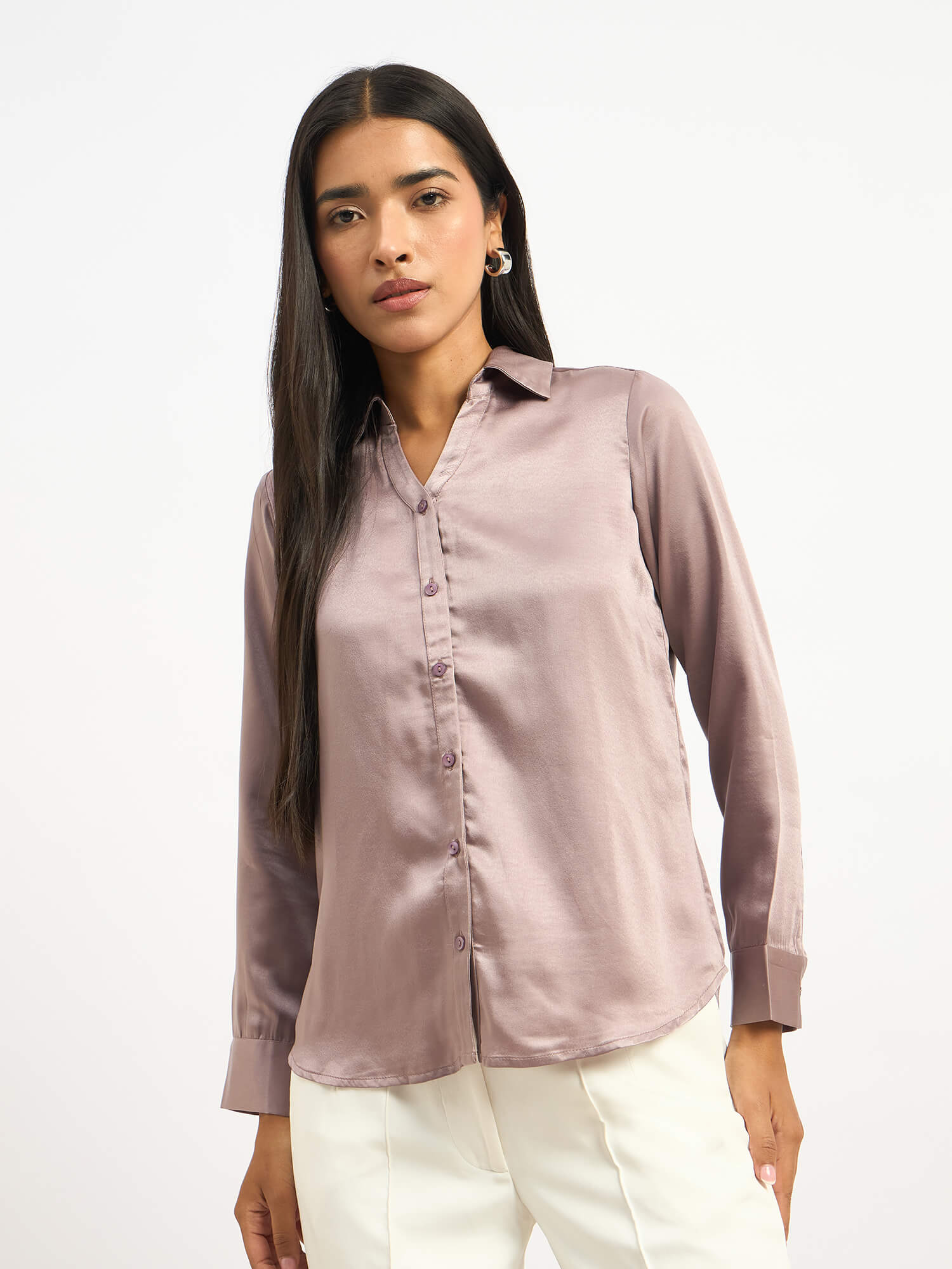 Tatpar Button Down Shirt - Taupe