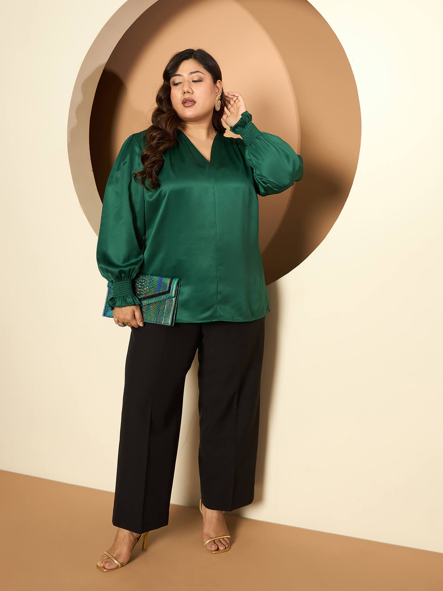 LB-Blake Straight Fit Elasticated Waist Pants-Black