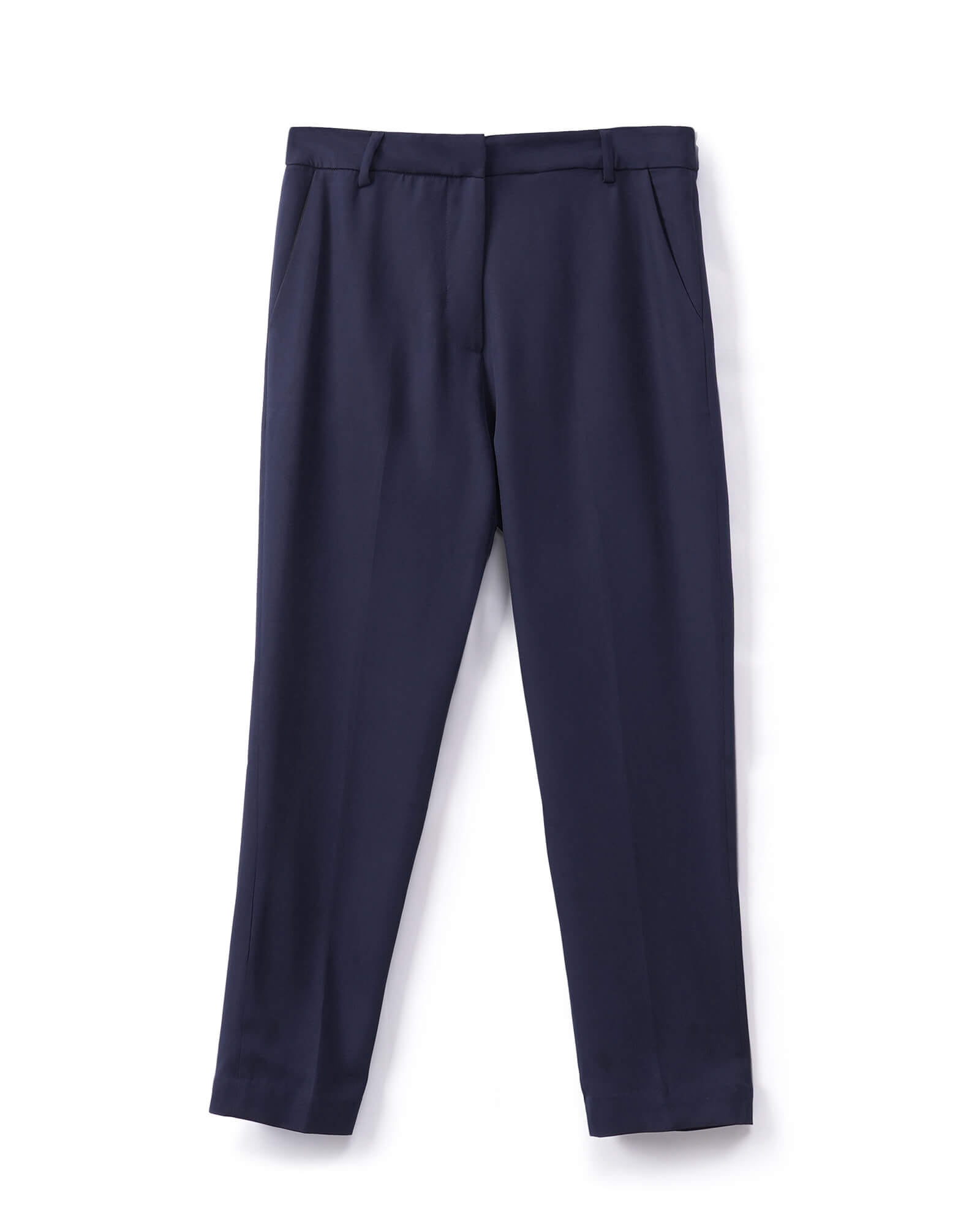 Earnest Mid Rise Slim Pant - Navy Blue