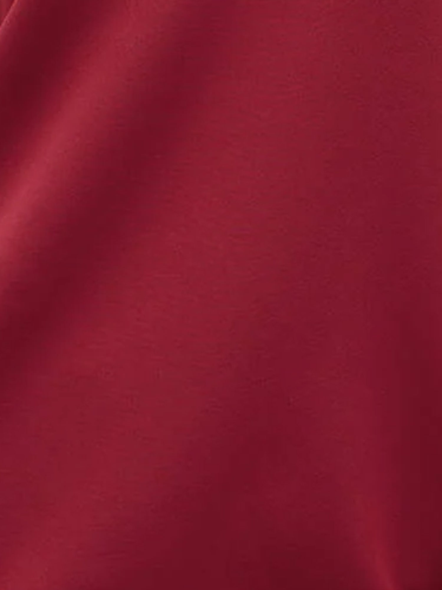 Genteel V-Neck Top-Red