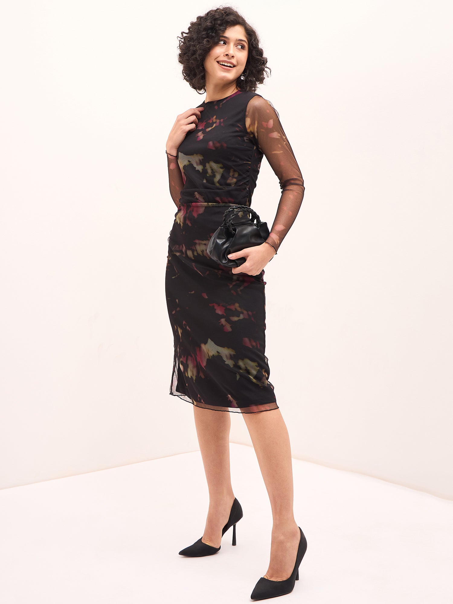 Hazy Abstract Co-Ord Set - Multicolor