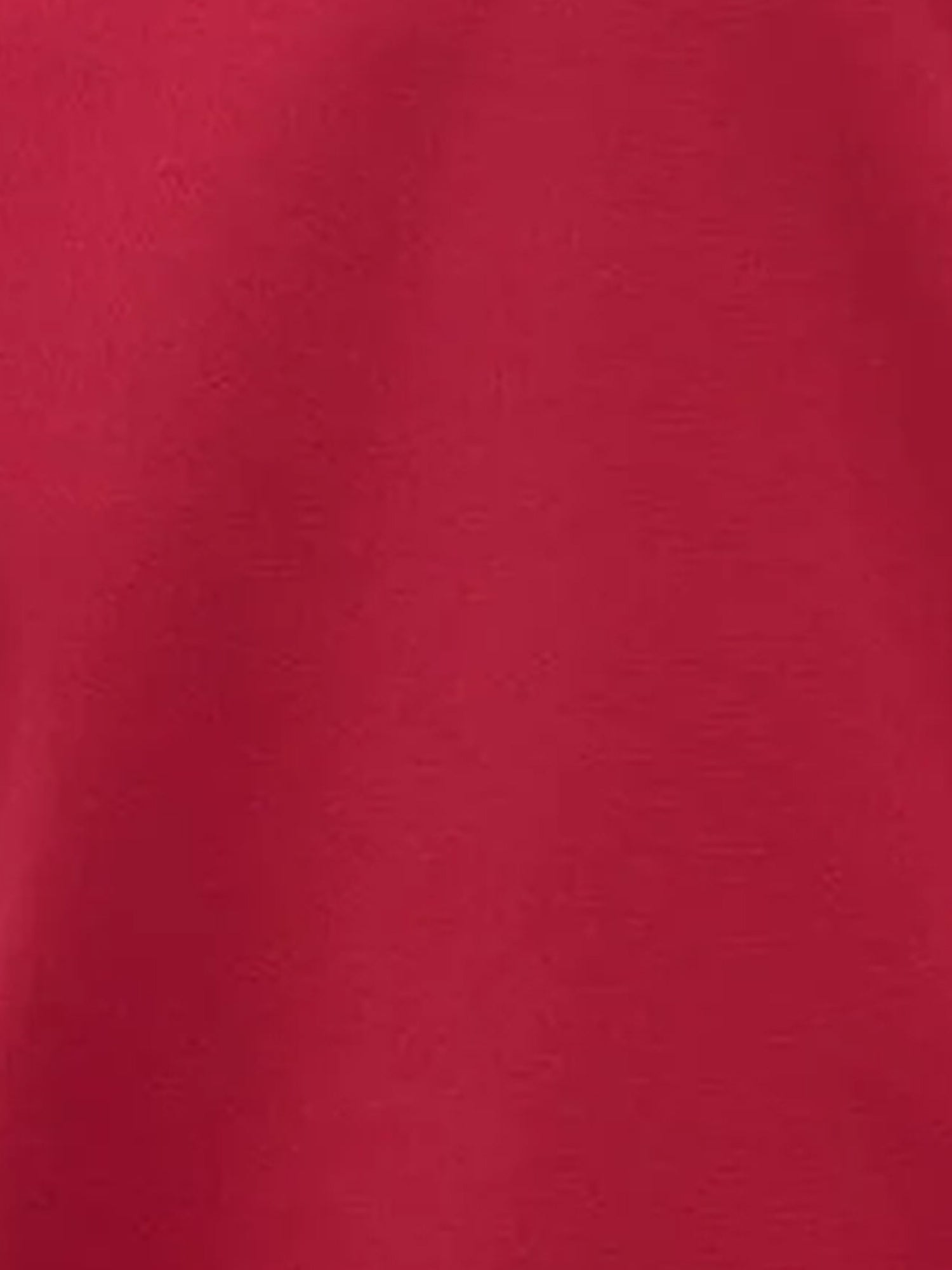 Jaunty Puffed Sleeves Top - Red