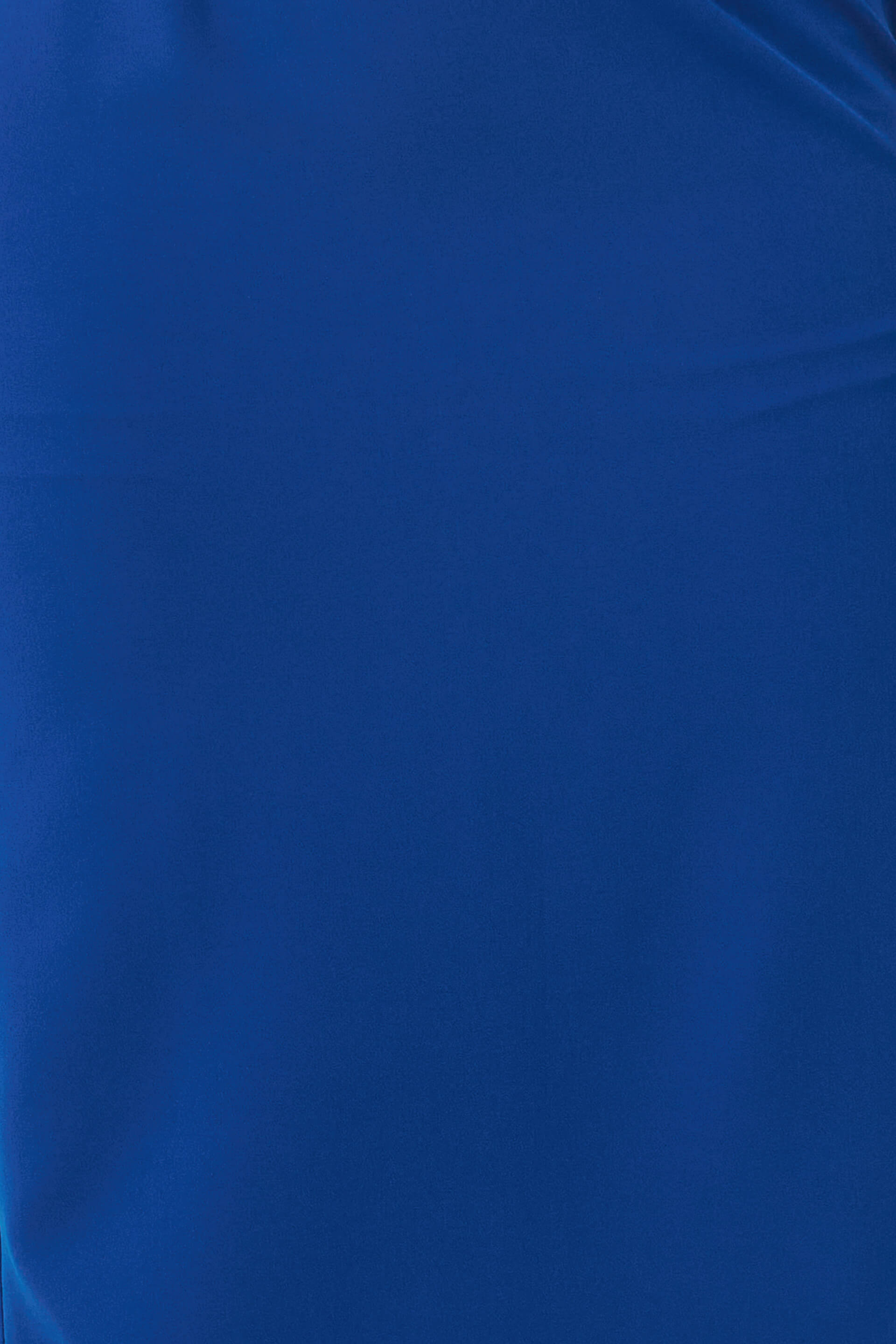 Ardor Longline Pencil Skirt - Blue