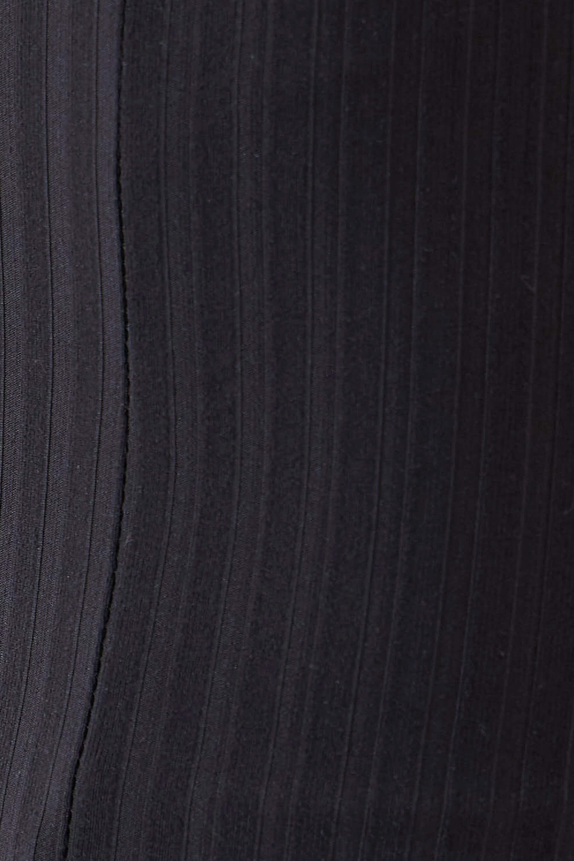 Lydia Rib Knit Trousers - Black