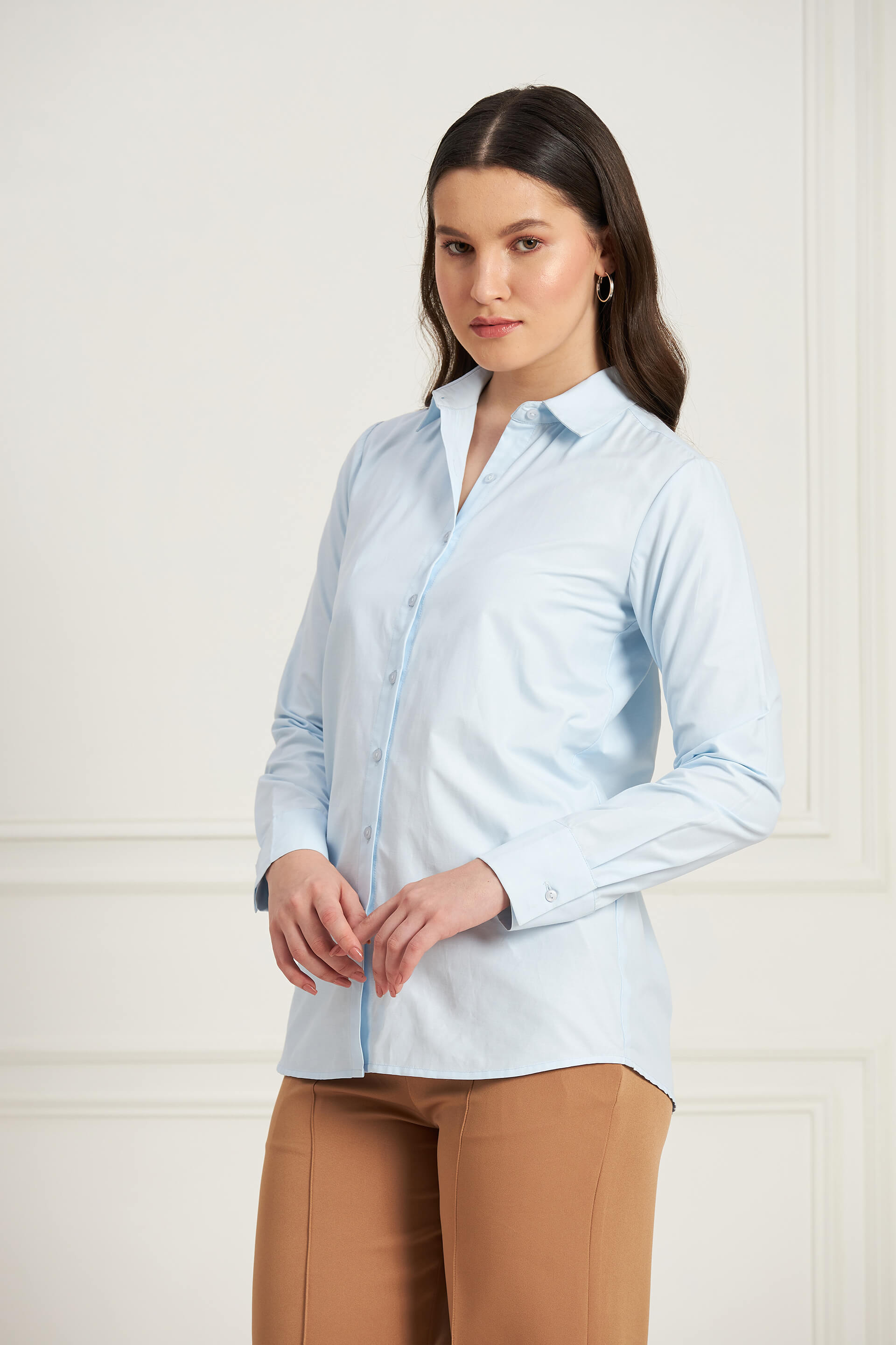 Pristine Button Down Shirt - Light Blue