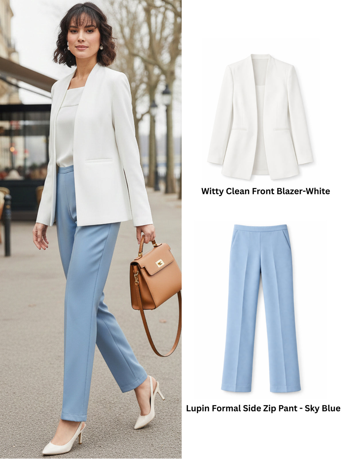 The Minimalist Azure Look - SALT Attire