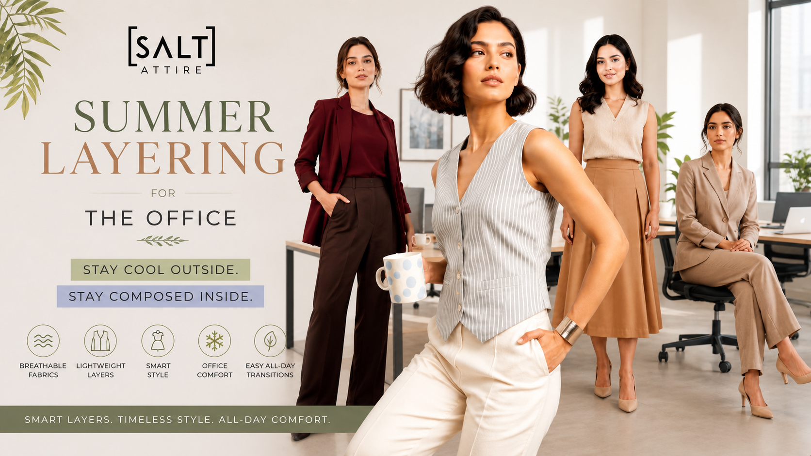Professional Summer Layering Advice: Remain Comfortable & Cool