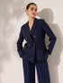 Imperia Clean Front Blazer-Midnight Blue