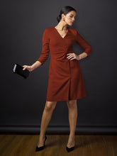 Mindy Blazer Dress-Tan