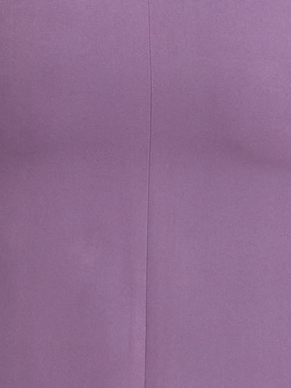 Marvellous Tab Detail Dress - Purple Hue
