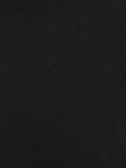 Frances Shift Dress with Keyhole Detail -Black