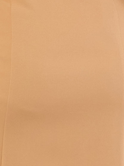 Viking Faux Double Breasted Blazer Dress -Beige