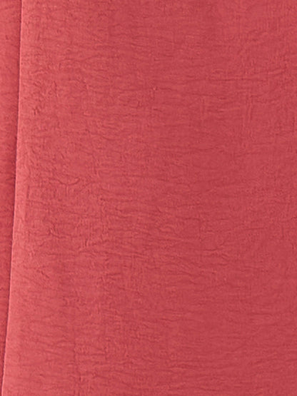 Noema Side Elasticated Detail Dress-Dark Peach - SALT Attire