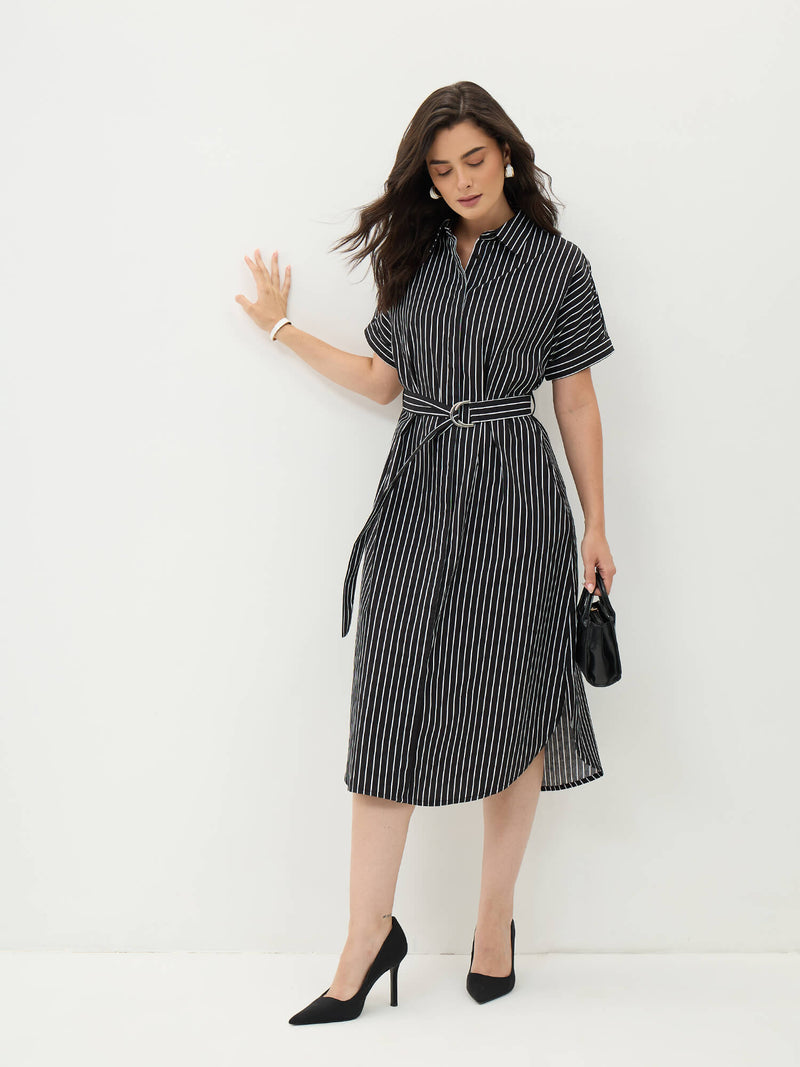 SHIRT DRESS