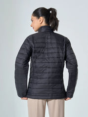 Maeve-Black Puffer Jacket - Black