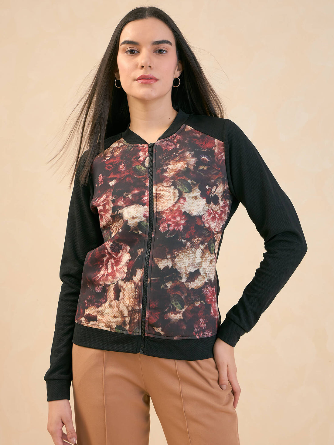 Franny Floral Bomber Jacket - Multicolor