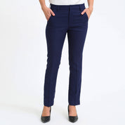 Diligent Elasticated Waist Pants - Navy Blue