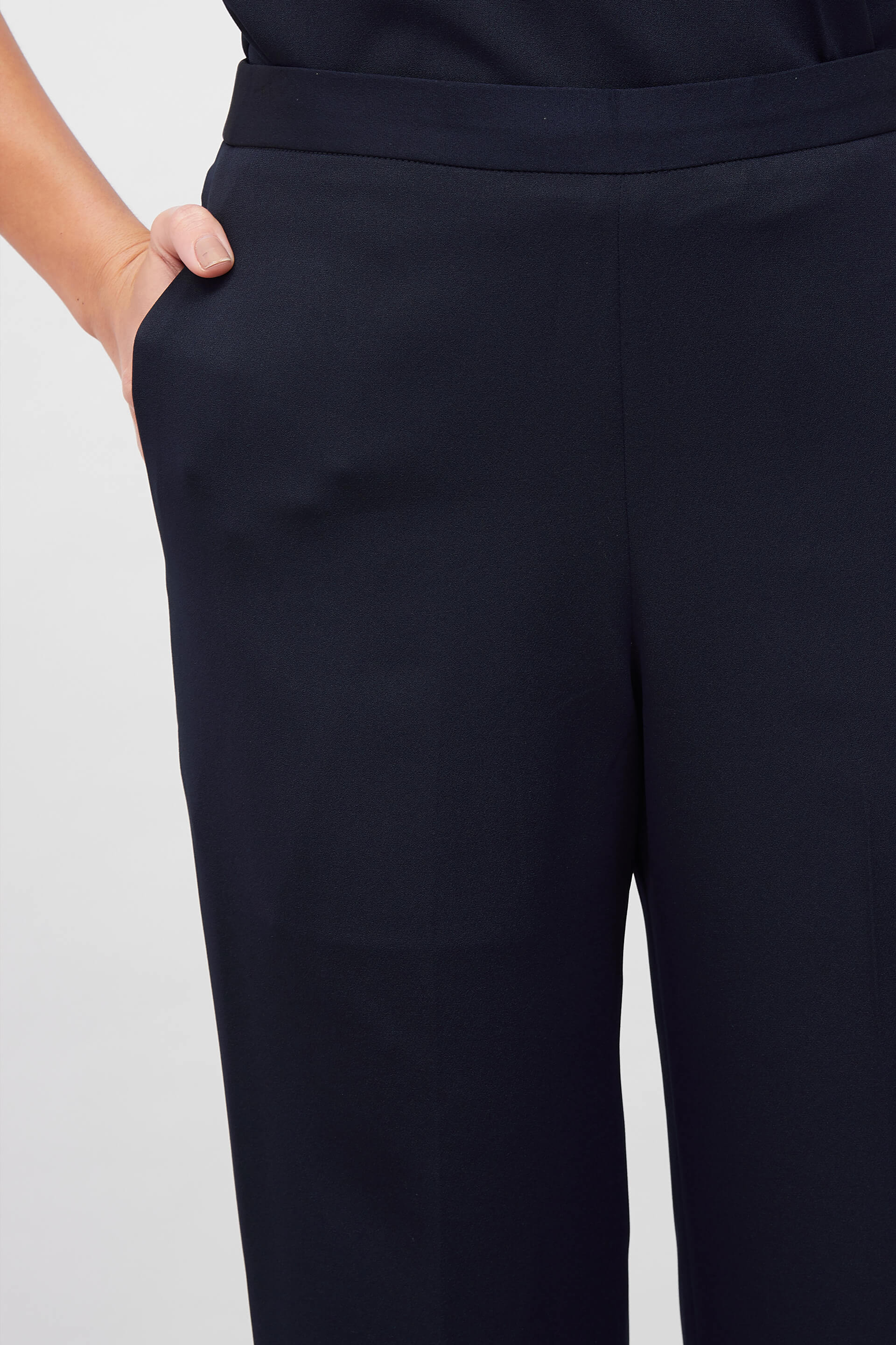 Lupin Formal Side Zip Pant - Navy Blue