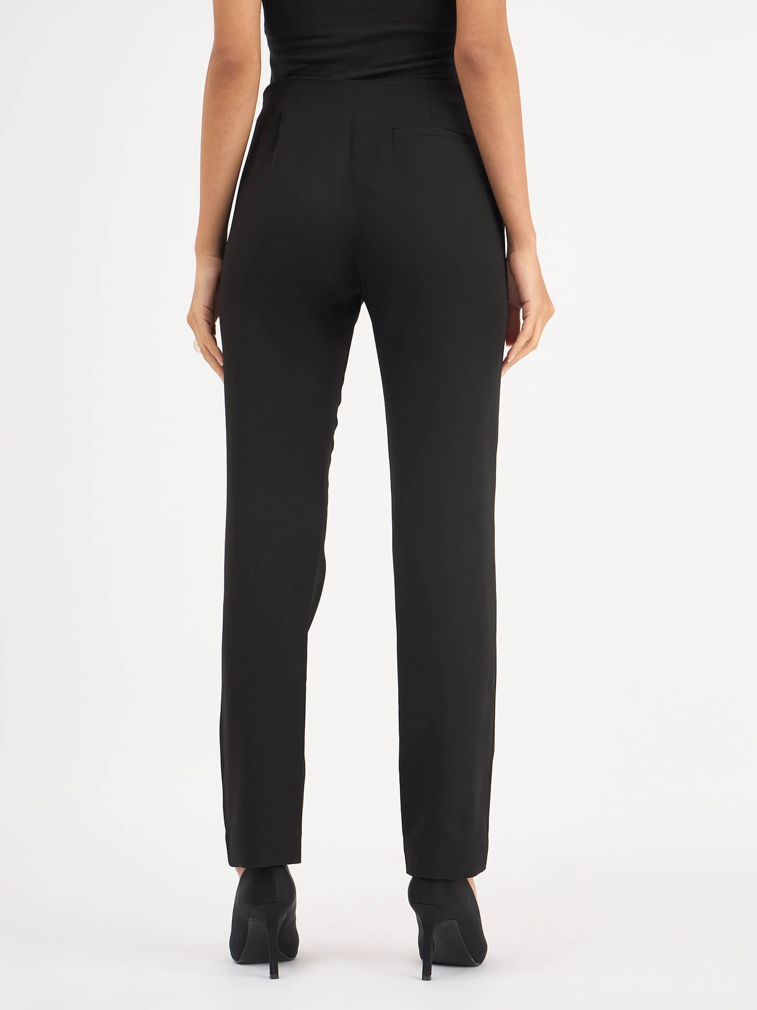 Adamant Embellished Slim Pants - Black