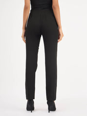 Adamant Embellished Slim Pants - Black