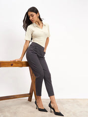 Flex Pull On Slim Jeggings - Dark Grey