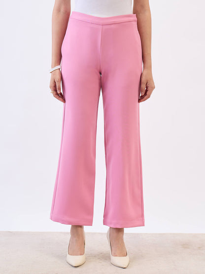 Lupin Straight Fit pant-Pink
