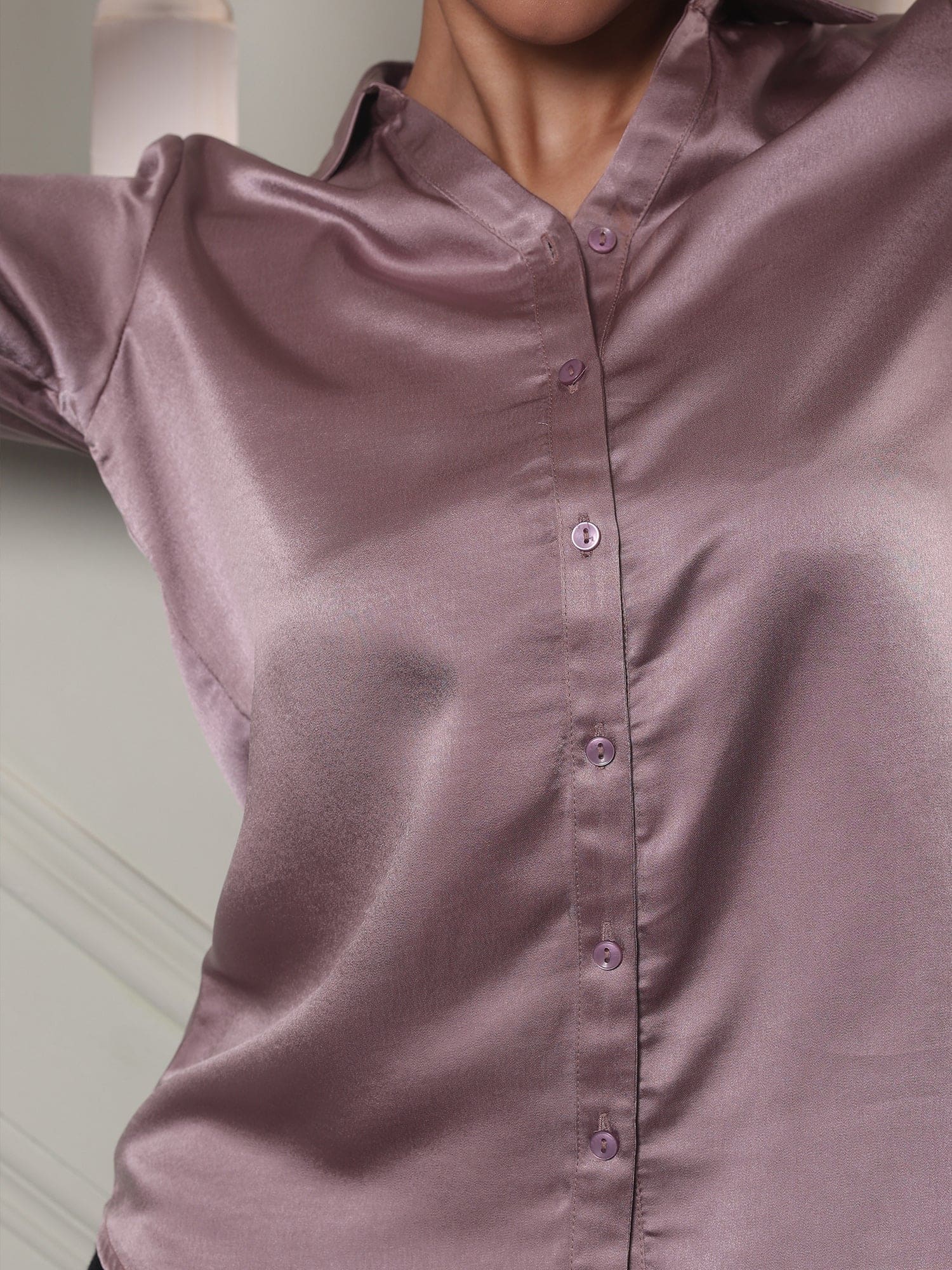 Tatpar Button Down Shirt - Taupe