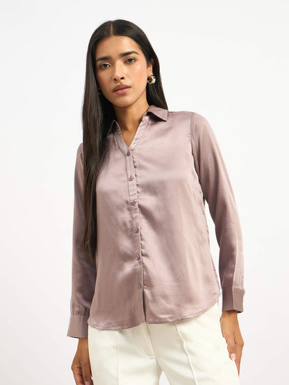 Tatpar Button Down Shirt - Taupe