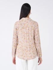 Sierra Shirt Floral Button Down Shirt-Multicolor