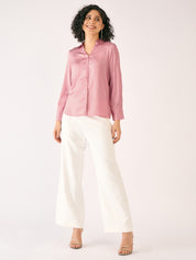 Orbit Button Down Shirt - Pink