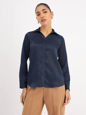 Royal Button Down Shirt - Deep Navy