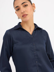 Royal Button Down Shirt - Deep Navy