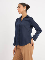 Royal Button Down Shirt - Deep Navy