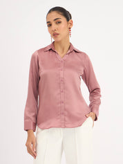 Royal Button Down Shirt - Mauve