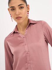 Royal Button Down Shirt - Mauve