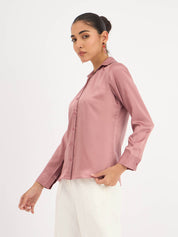 Royal Button Down Shirt - Mauve