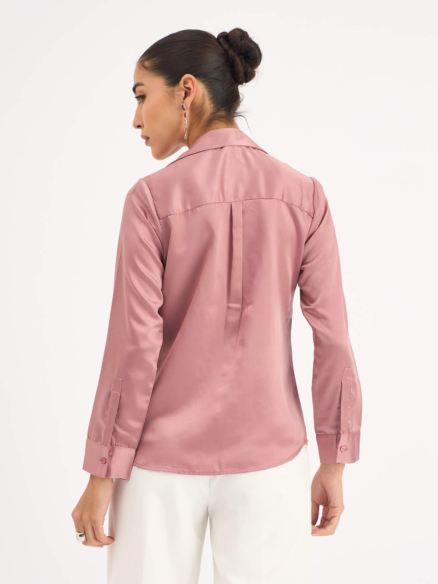 Royal Button Down Shirt - Mauve