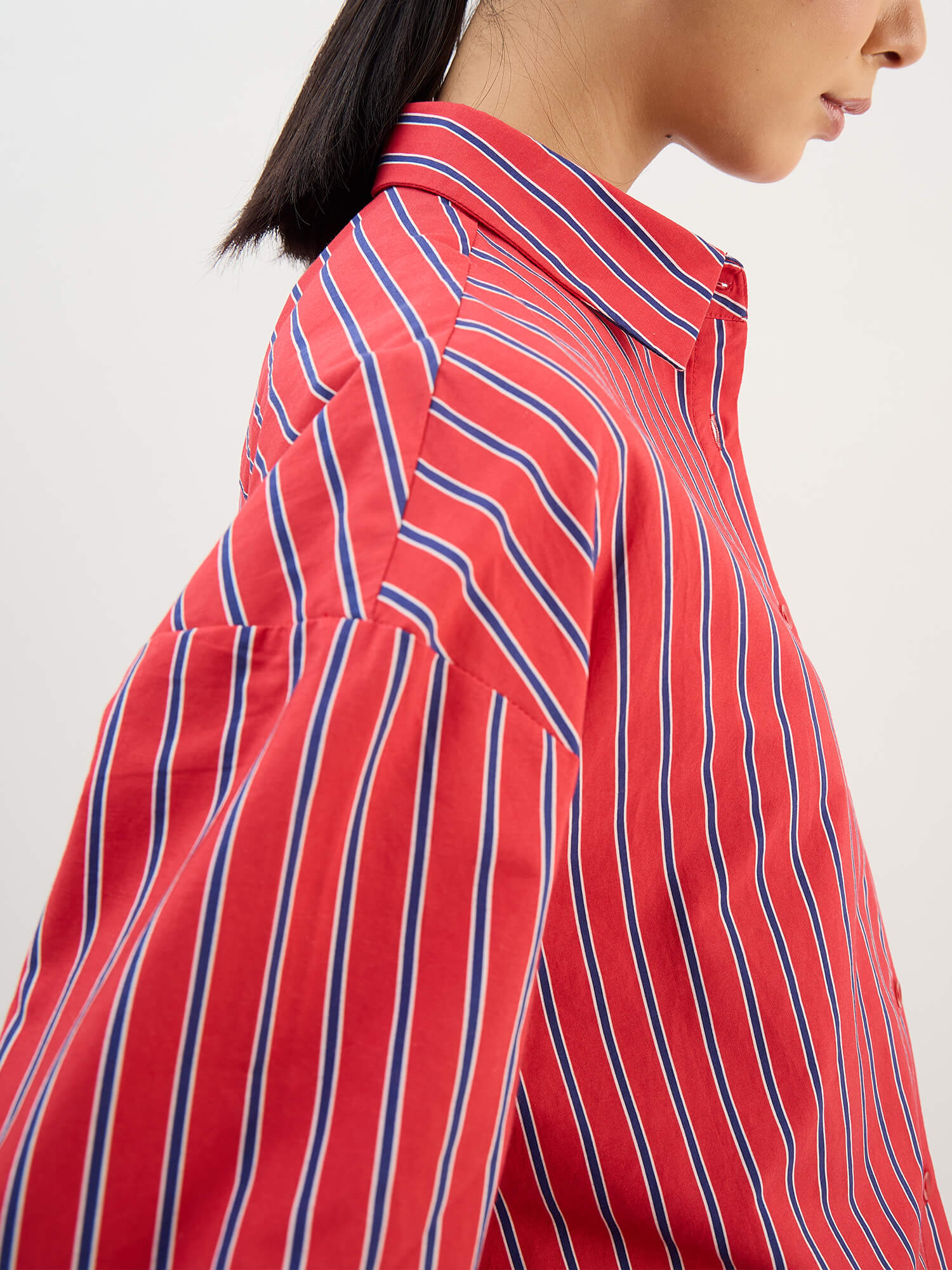 Arloft Tab Detail Shirt-Multi