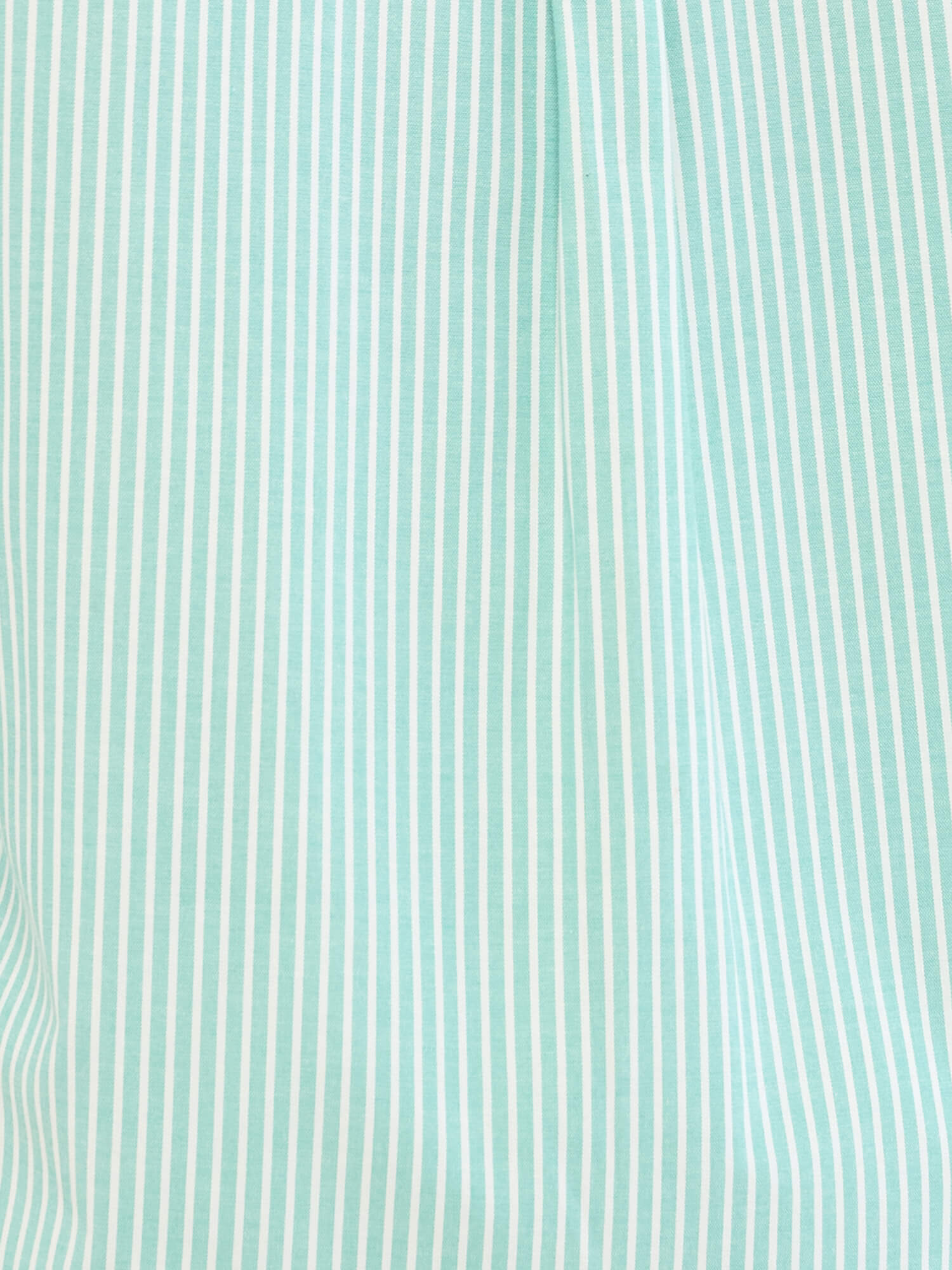 Mavira Oversize Drop Shoulder Shirt-Green &amp; White
