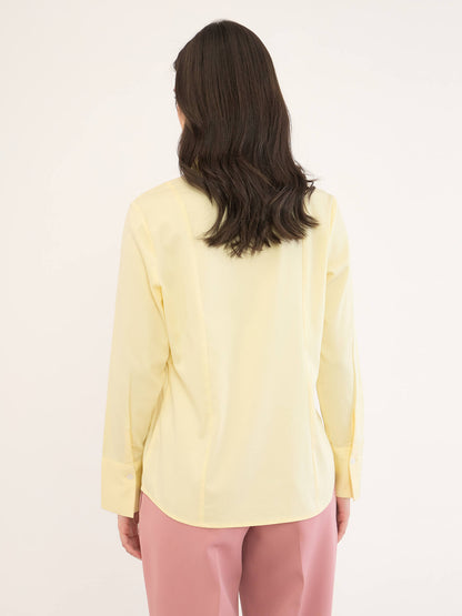 Ventari Princess Panel Shirt-Yellow