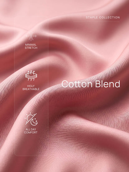 Pristelle Button Down Shirt-Dusty Pink