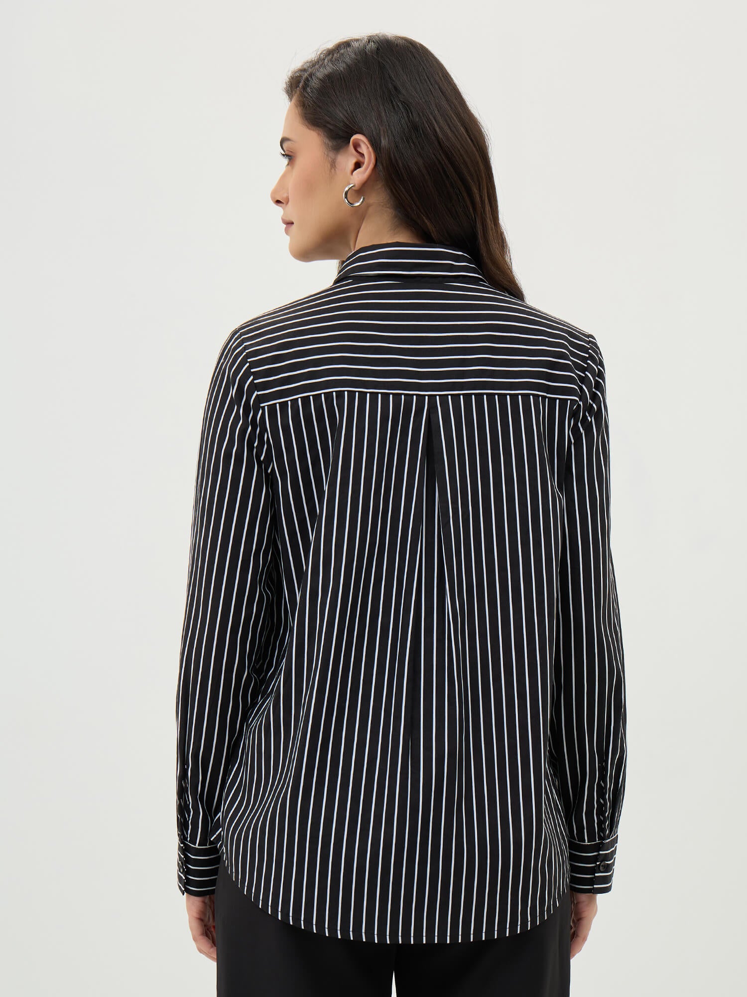 Azella Relax Fit Shirt-Black
