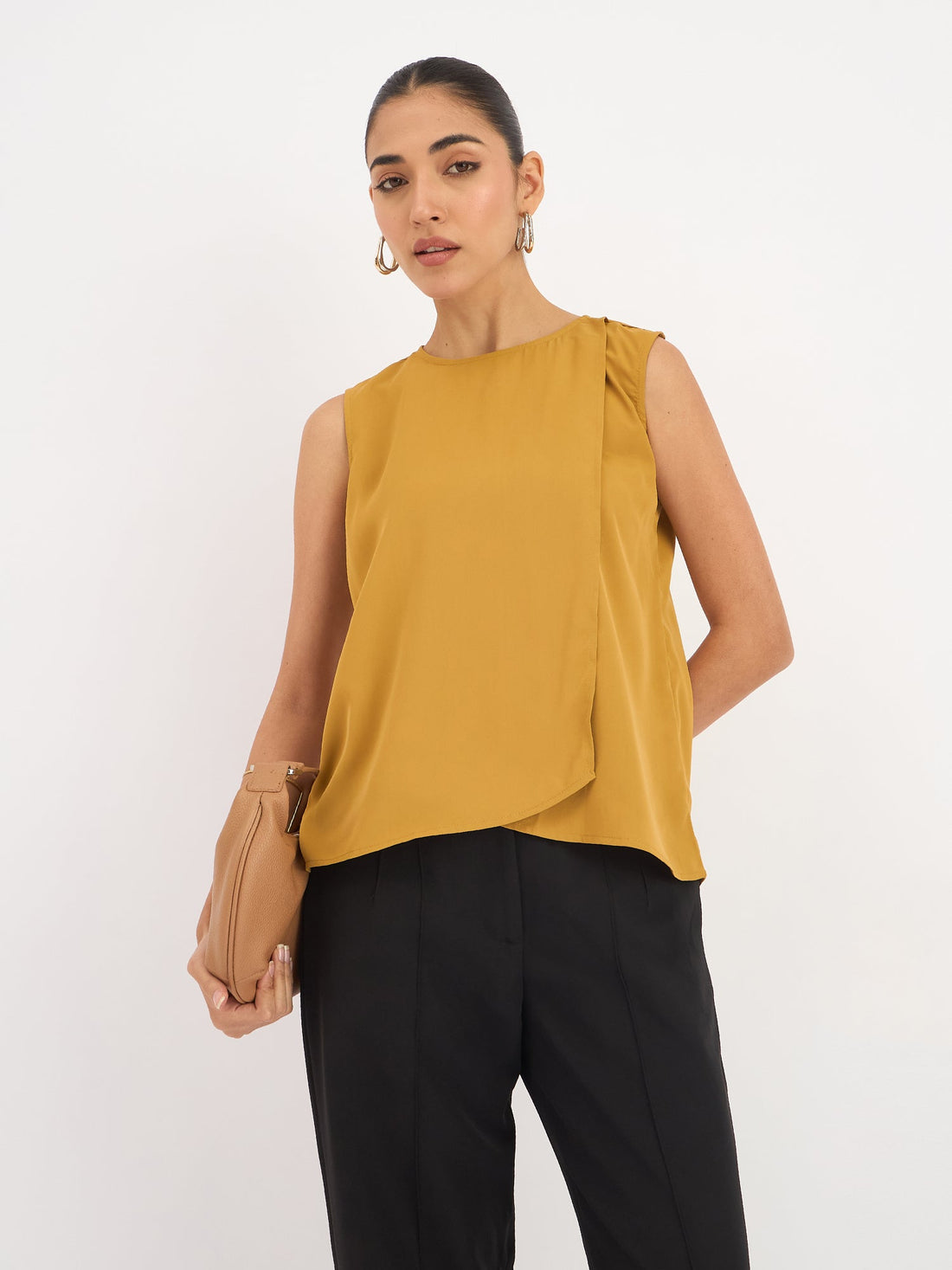 Hawaiian Punch Crossover Front Top-Yellow