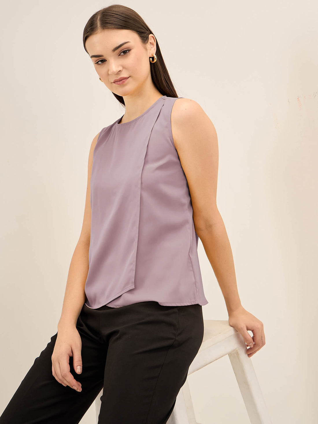 Hawaiian Punch Crossover Front Top - Lilac