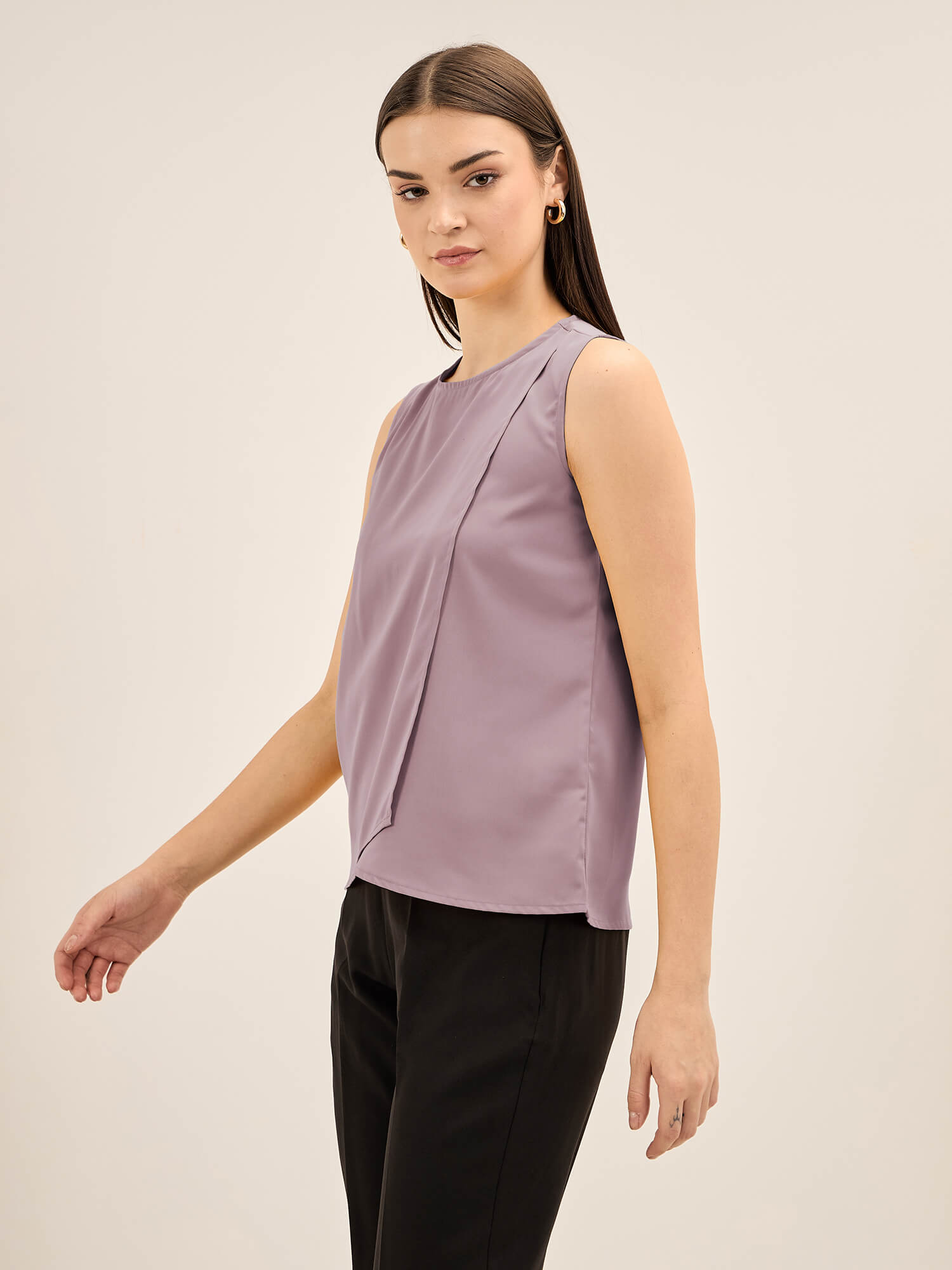 Hawaiian Punch Crossover Front Top - Lilac